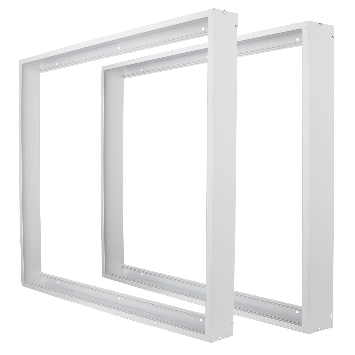 Zevnico 2x2FT Surface Mount Kit, 2 Set Aluminium Surface Mounting